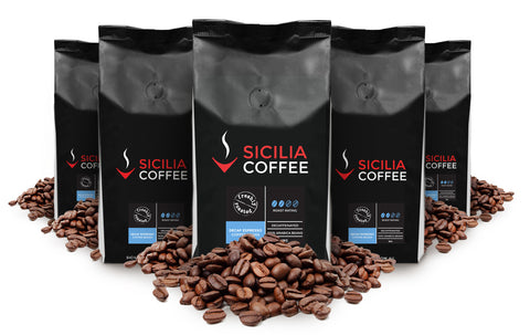 decaffeinated coffee beans