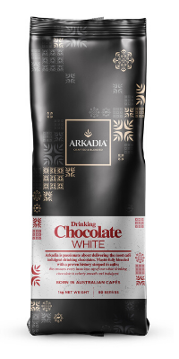 Arkadia white drinking chocolate