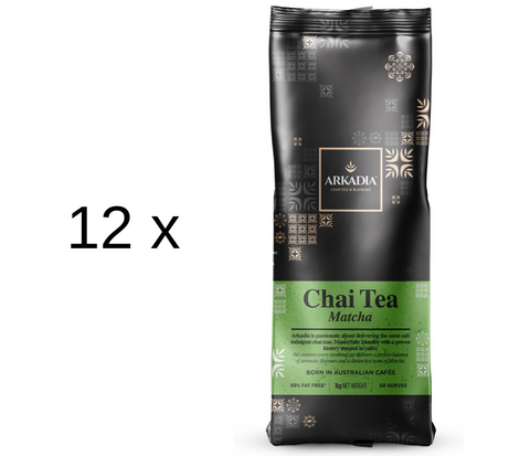12kg Arkadia Chai Tea Matcha (Green Tea)