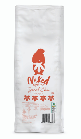 1kg Naked Syrups Spiced Chai Latte Powder