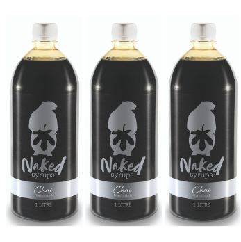 3L Naked Syrups Spiced Chai Flavour