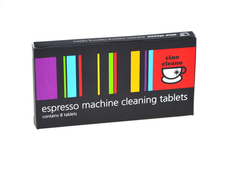 Cino Cleano Espresso Machine Cleaning Tablets: 8 x 1.5g (+ FREE sample!)