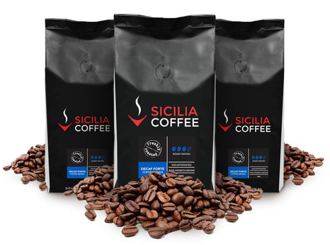decaffeinated coffee beans