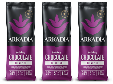3kg Arkadia Drinking Chocolate (28% Cocoa)