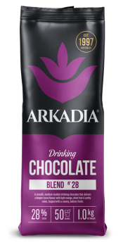 Arkadia 1kg Drinking Chocolate 28% Cocoa – Sicilia Coffee