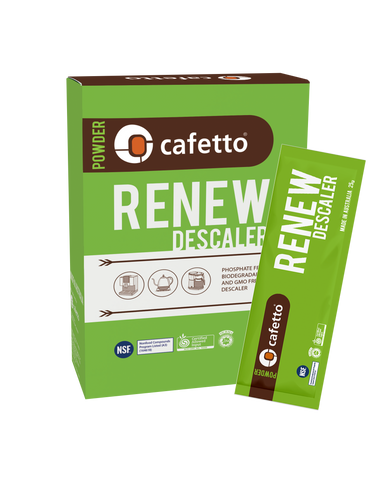 Cafetto Renew Descaler Powder: 6 x 25g