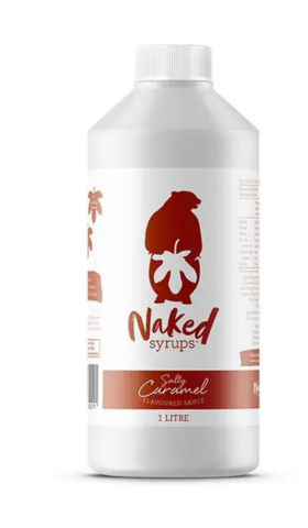 1L Naked Syrups Salty Caramel Milkshake & Dessert Sauce (GF & VF)