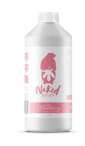 1L Naked Syrups Strawberry Milkshake & Dessert Sauce  (GF & VF)