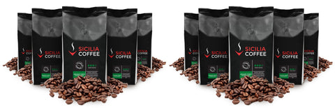 certified organic & 100% arabica coffee beans