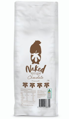 1kg Naked Syrups Chocolate Powder