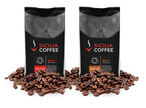 2kg Premium Smooth & Creamy Pack 2 x 1kg Coffee Beans