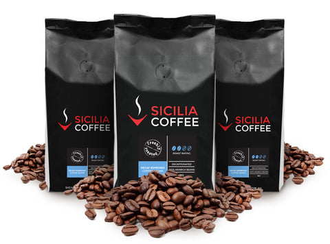 decaffeinated coffee beans